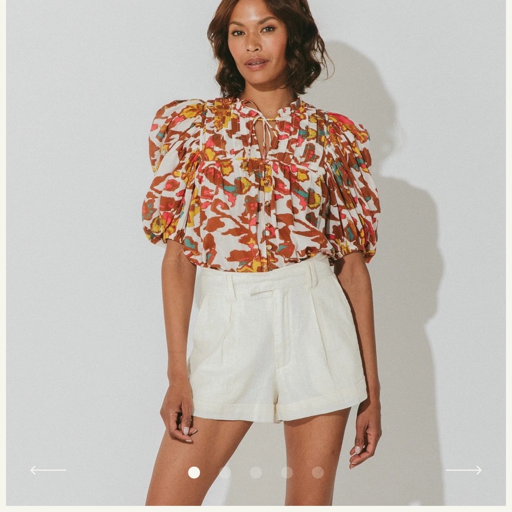 Cleobella Zola Blouse Shea Size XS. Excellent condition.